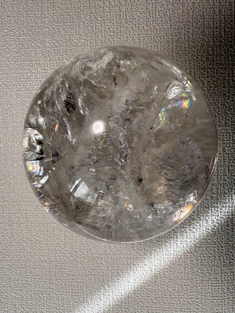 ブラジル産水晶　丸玉