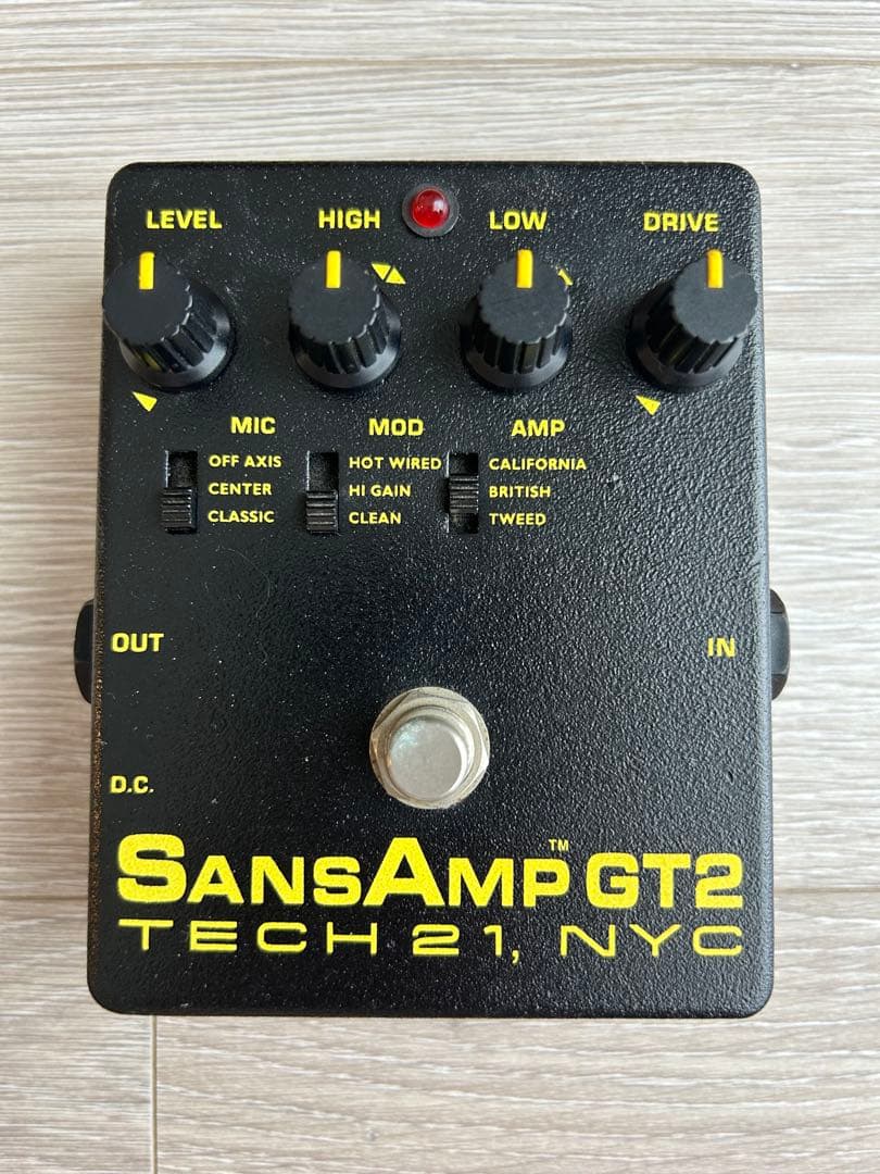 ギター SANSAMP GT2 TECH 21