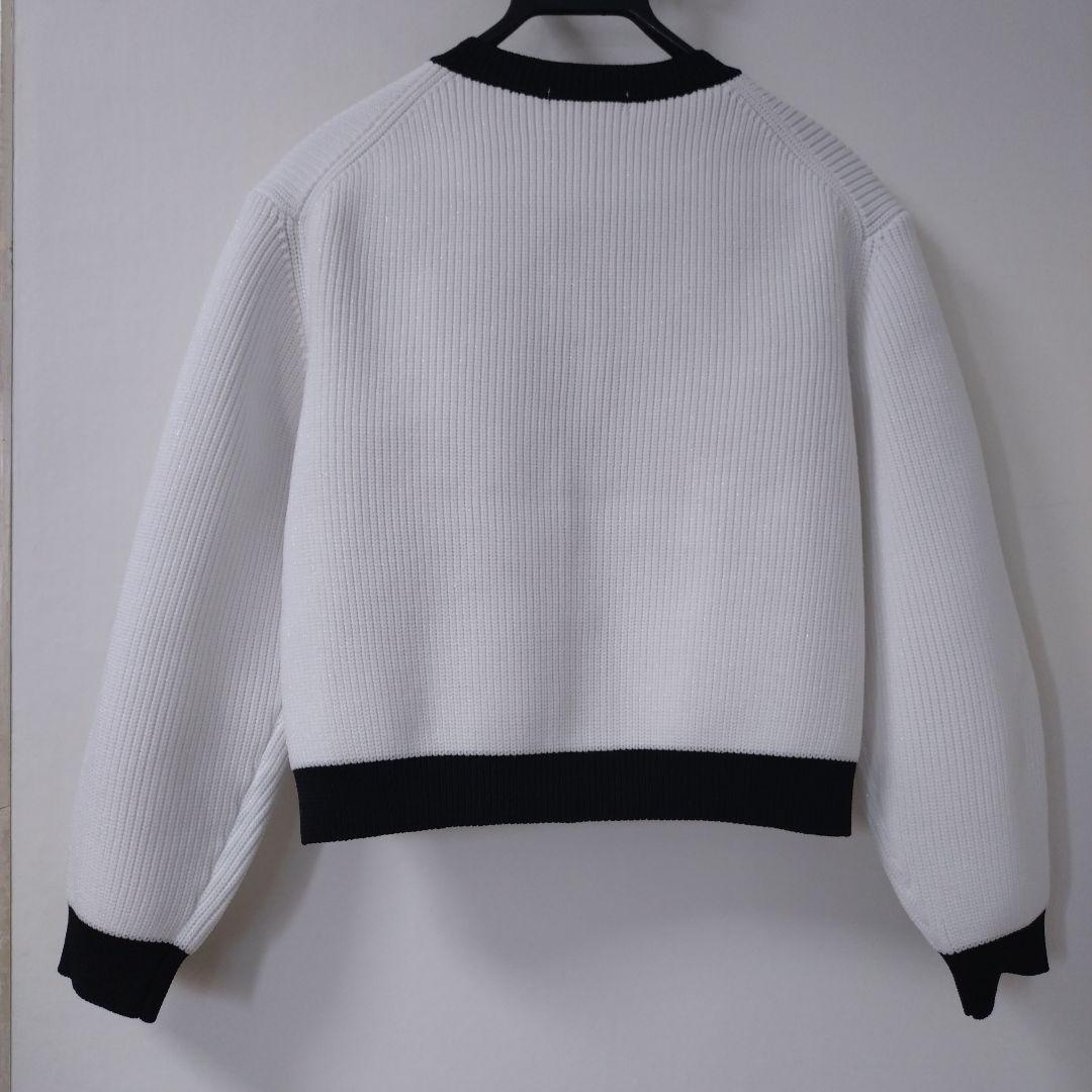 JUSGLITTY シャイニーマルチボタンカーディガン