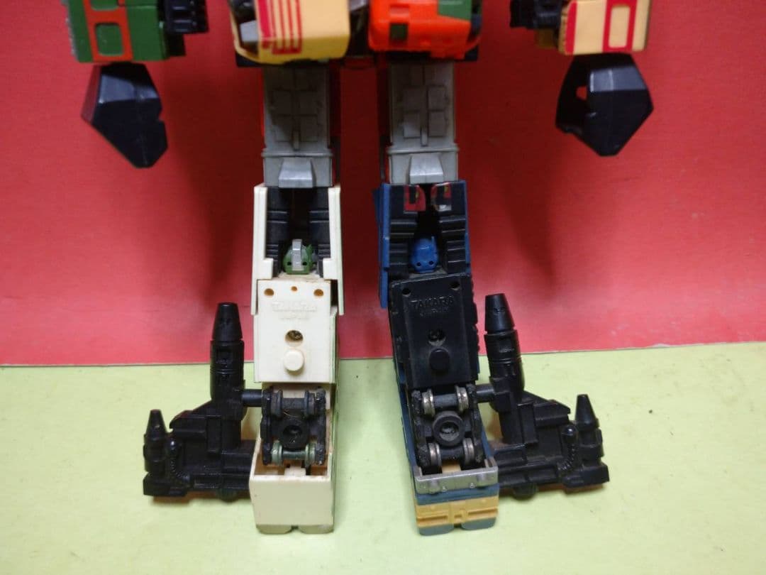 ライデンではありません!超激レア30年物中古品タカラ ダイアクロン トレインロボ