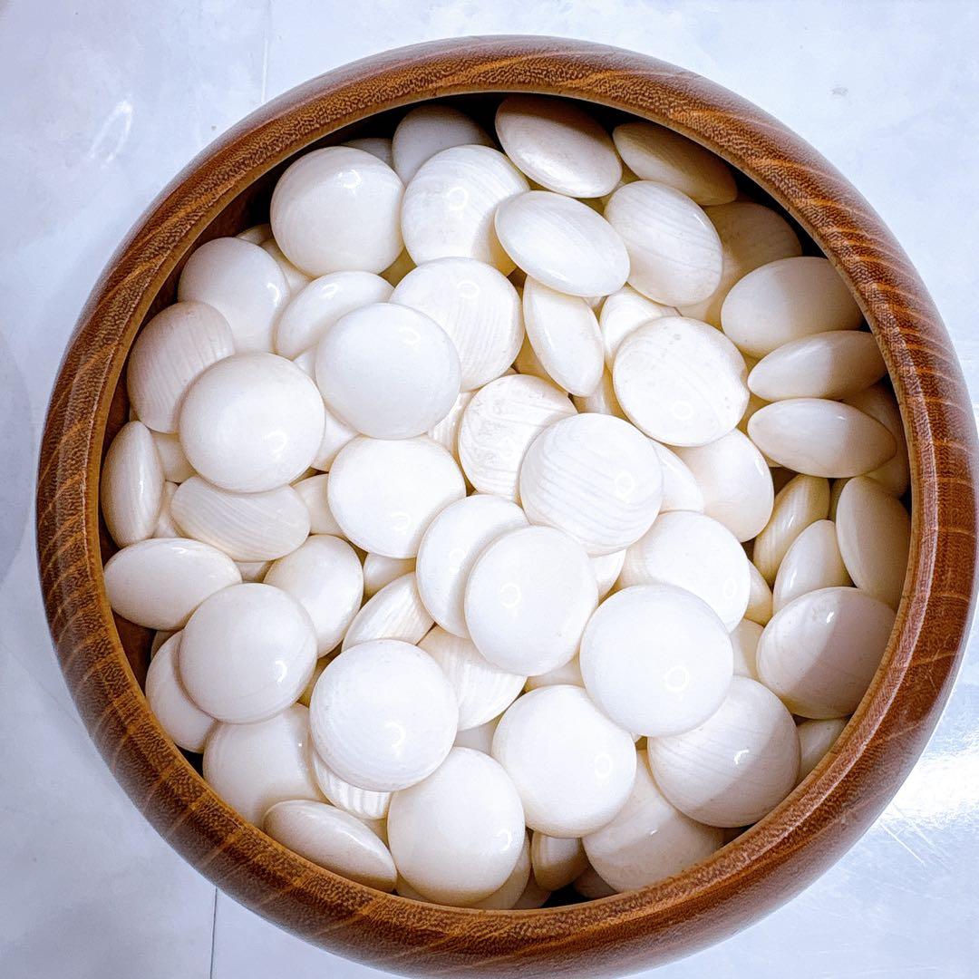 碁石　囲碁 碁笥 蛤碁石 那智黒 33号