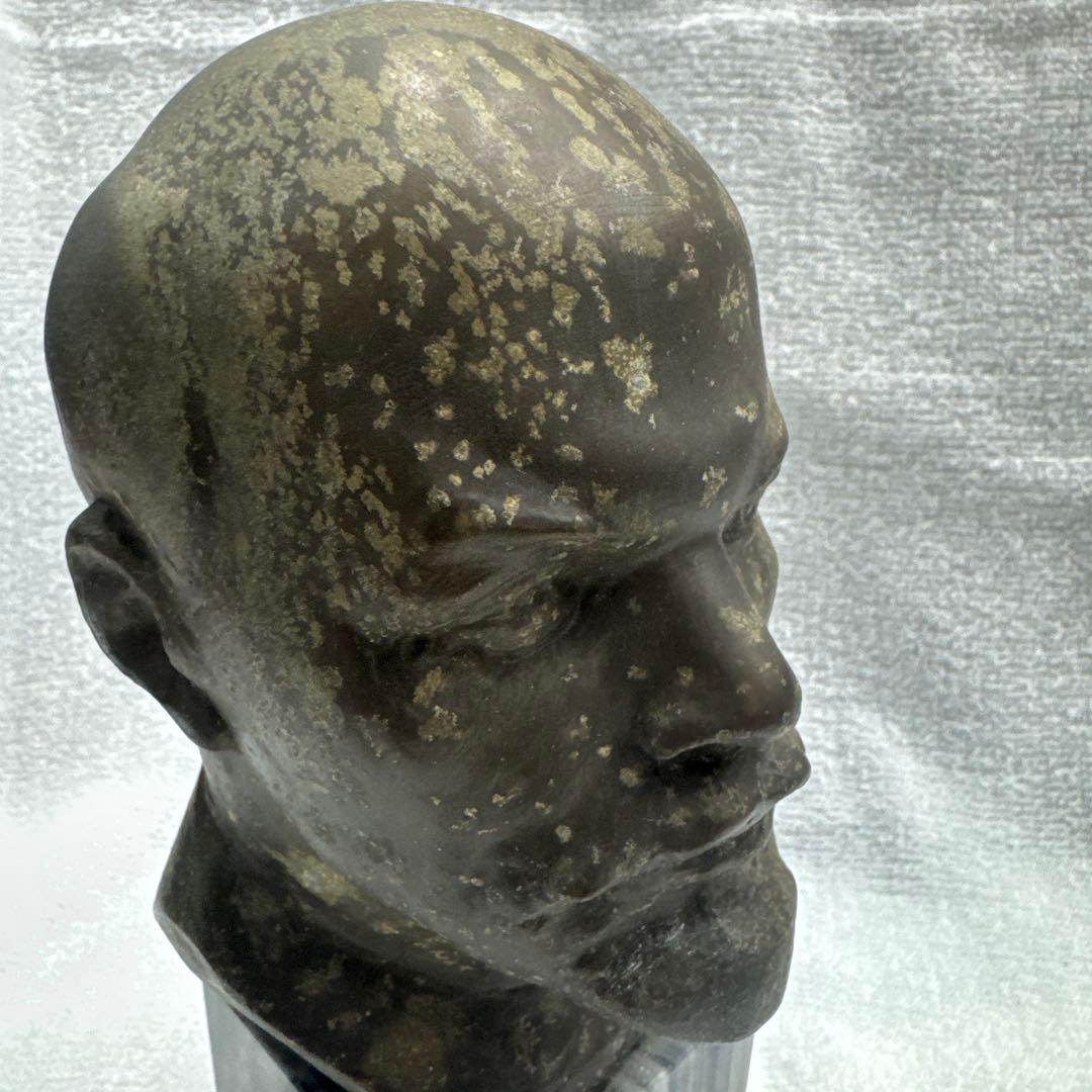 レーニン像　ソ連連邦　銅像