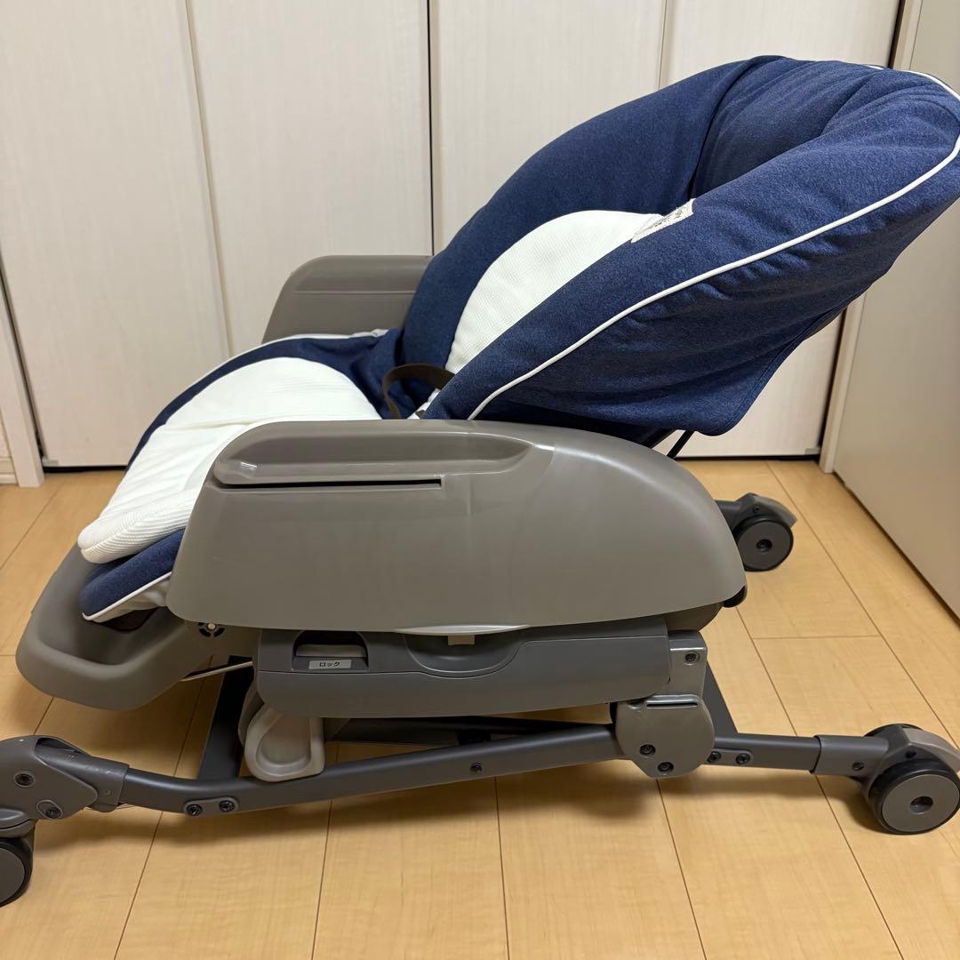 最終値下げ【美品】 Combi ネムリラ ハイローチェア 手動