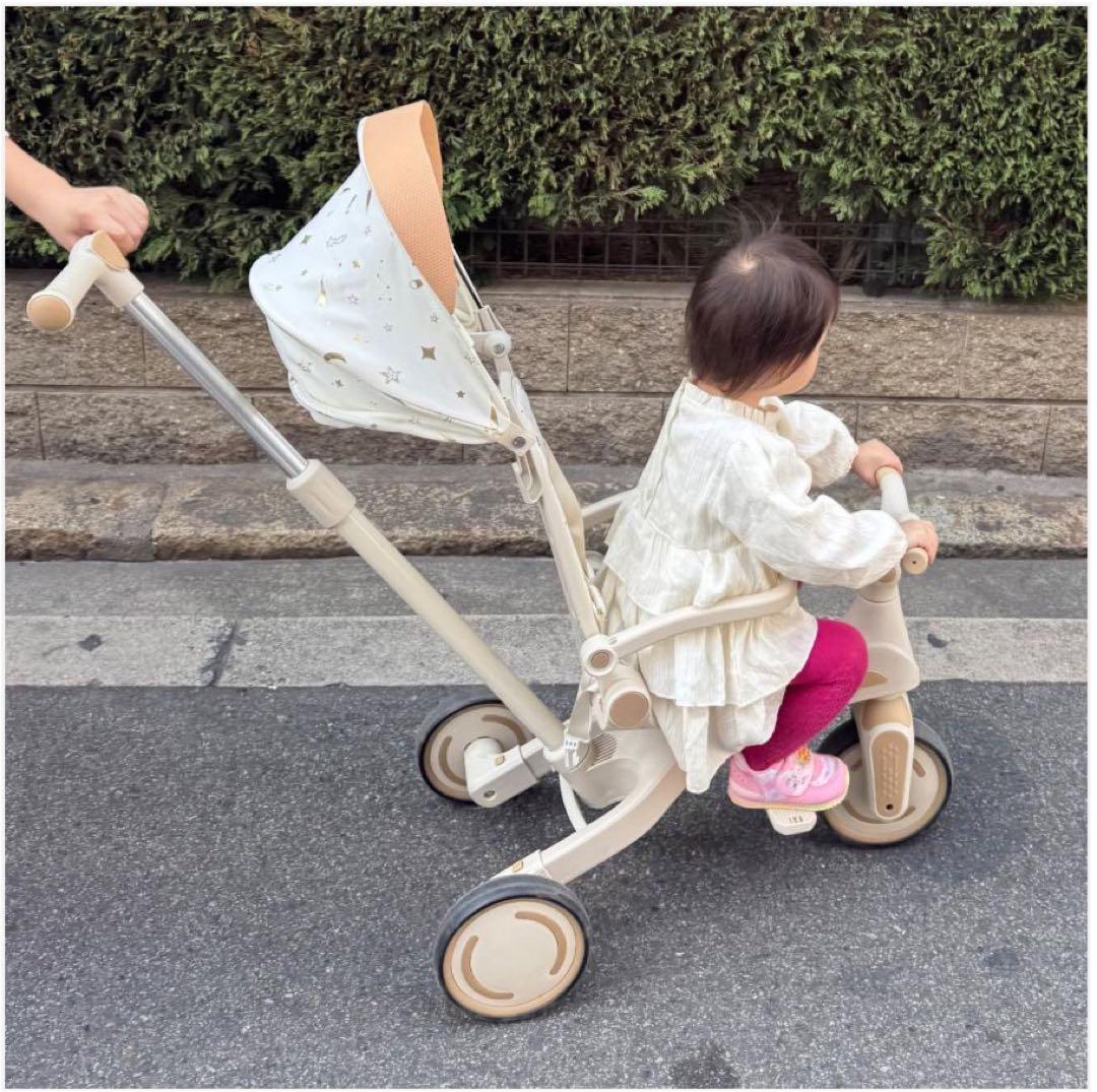 【送料無料】子供用三輪車 レッド 7in1