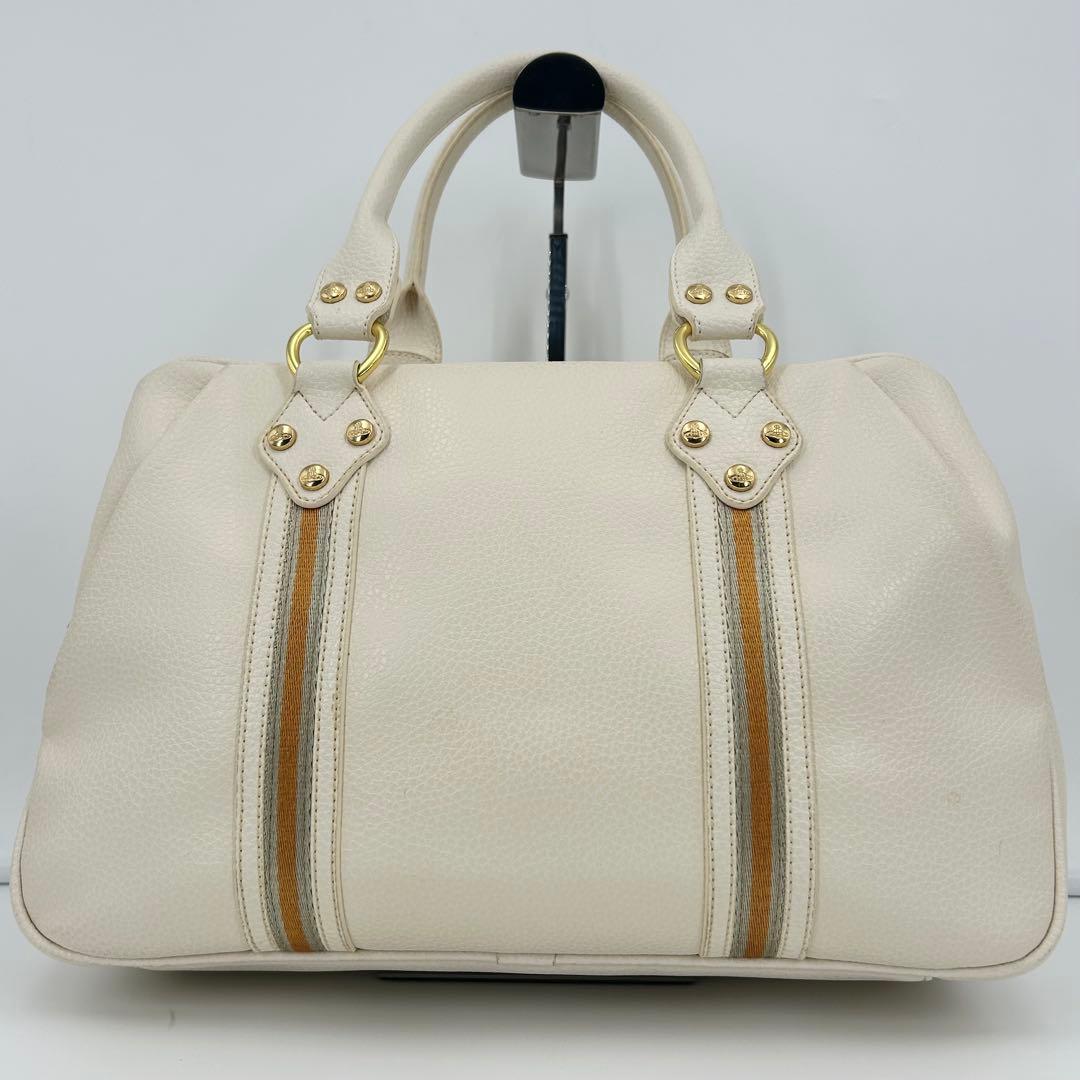 う*に様 美品✨ヴィヴィアンウエストウッド ボストンバッグ オーブ レザー ゴー