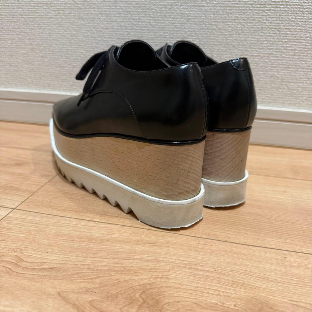 STELLA McCARTNEY エリス　プラットフォーム　37 ブラック