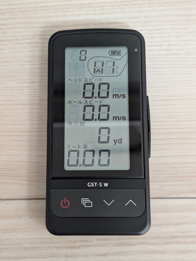 【美品】ユピテル GST-5W ゴルフスイング練習器具