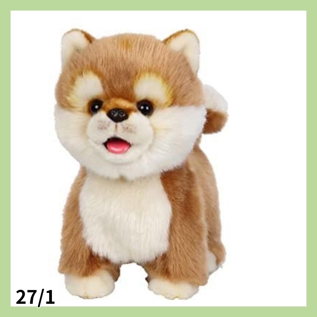 ✦電子ウォーキング 秋田犬 ぬいぐるみ 歩くおもちゃ 吠える 電池 鳴く