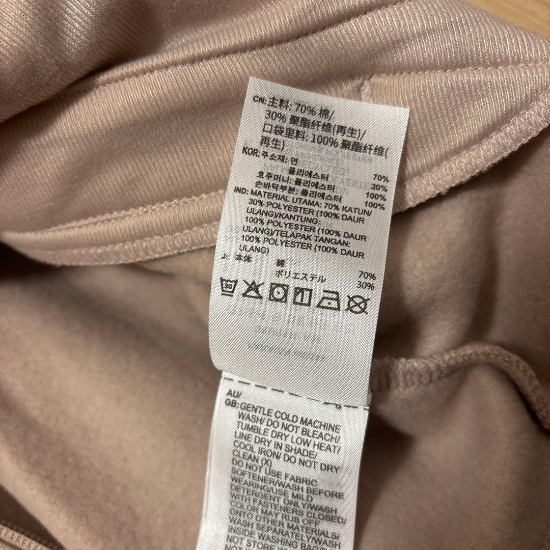 新品アディダスゴルフ セットアップ ジャケット＆スカート Lサイズくすみピンク