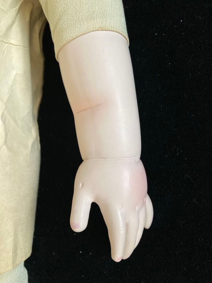 大変作りの良い人形　市松人形　抱き人形　日本人形　54㎝　男の子