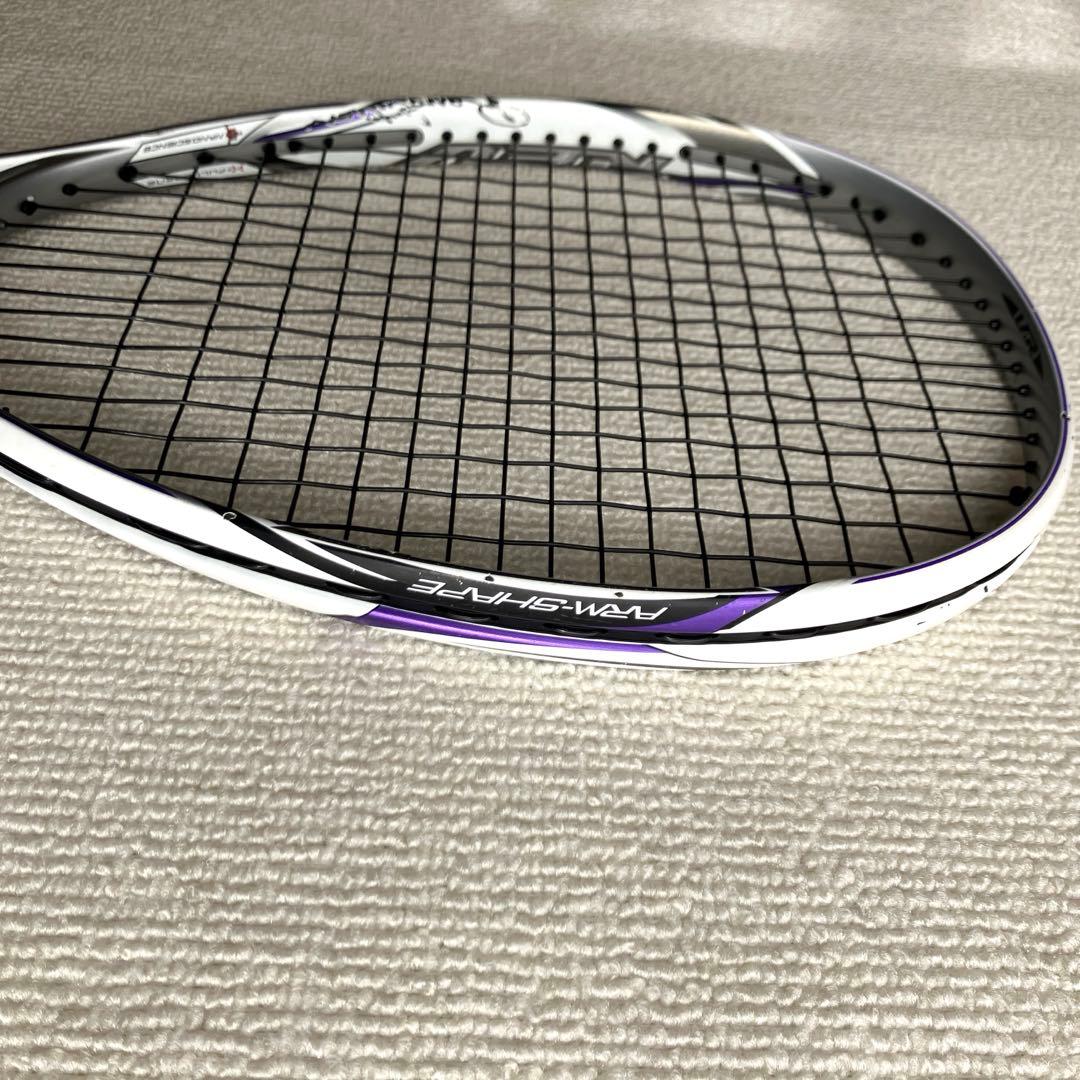 【希少廃盤】YONEX NANOFORCE 8V ソフトテニス ラケット 紫