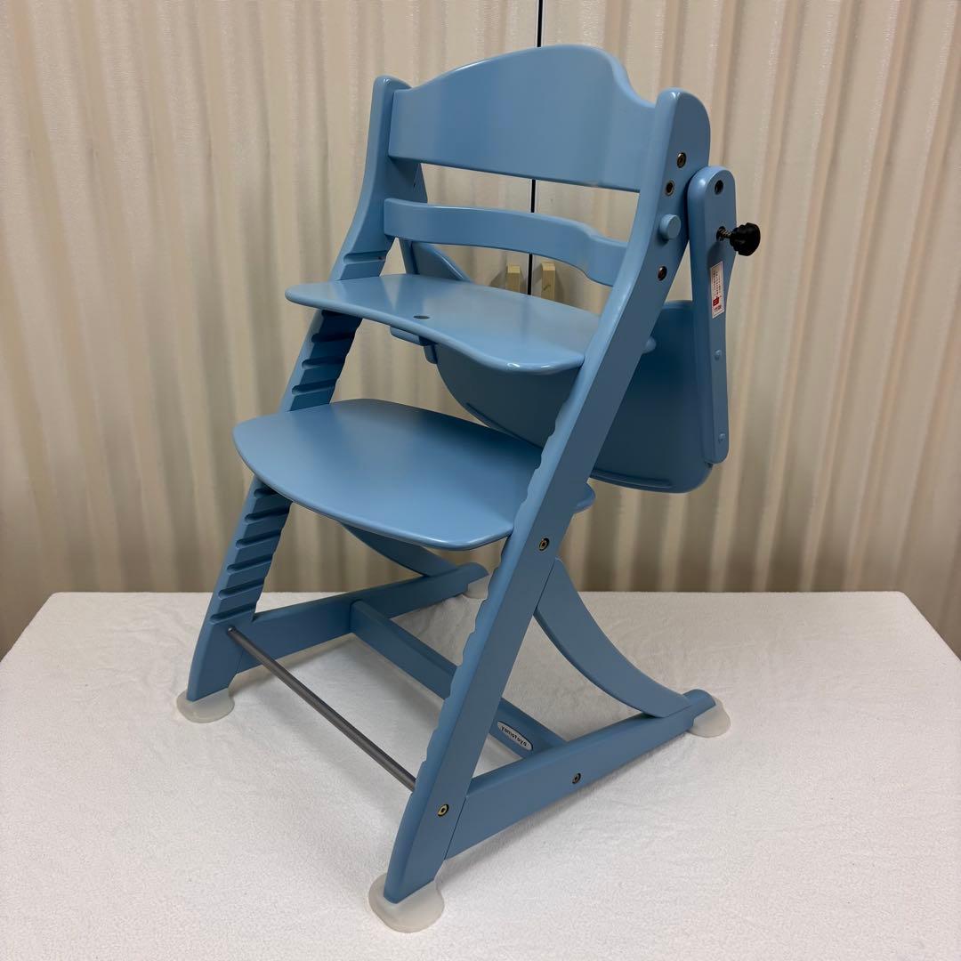 除菌清掃済　☆極美品☆　大和屋　すくすくチェアイーエヌ　ブルー