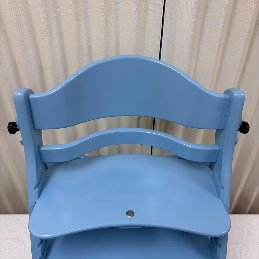 除菌清掃済　☆極美品☆　大和屋　すくすくチェアイーエヌ　ブルー