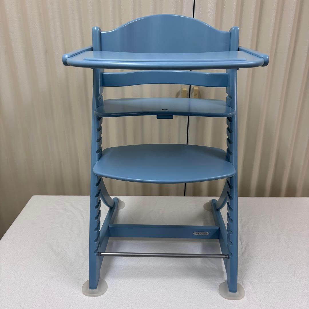 除菌清掃済　☆極美品☆　大和屋　すくすくチェアイーエヌ　ブルー