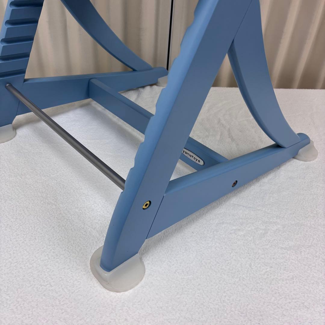 除菌清掃済　☆極美品☆　大和屋　すくすくチェアイーエヌ　ブルー