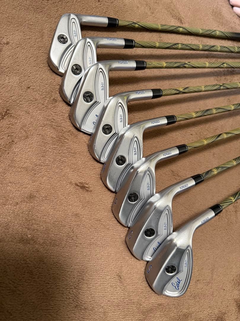 【超激レアスペック】 【イーデル】ワンレングスアイアン8本＋1本（全9本セット）