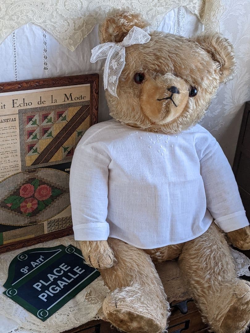 【w】アンティークベア　アンティークテディベア　ドイツ