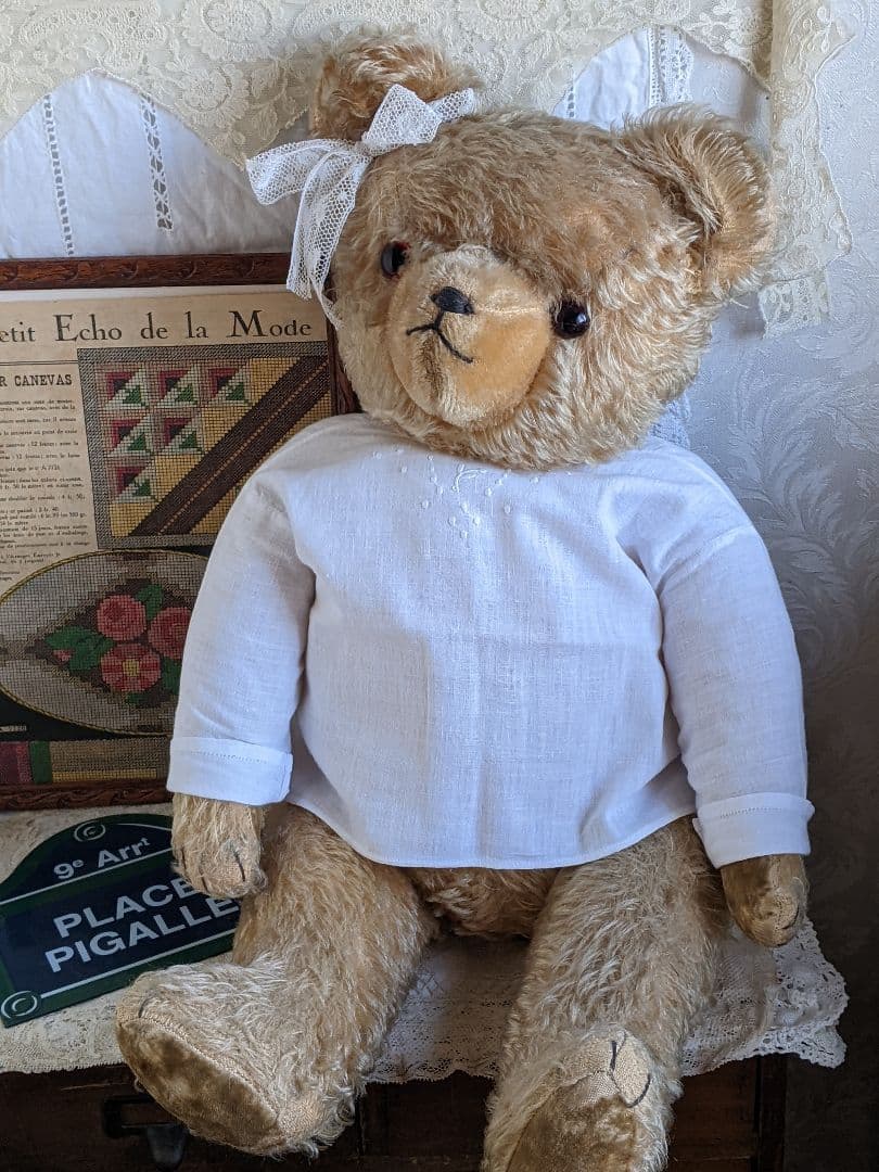 【w】アンティークベア　アンティークテディベア　ドイツ