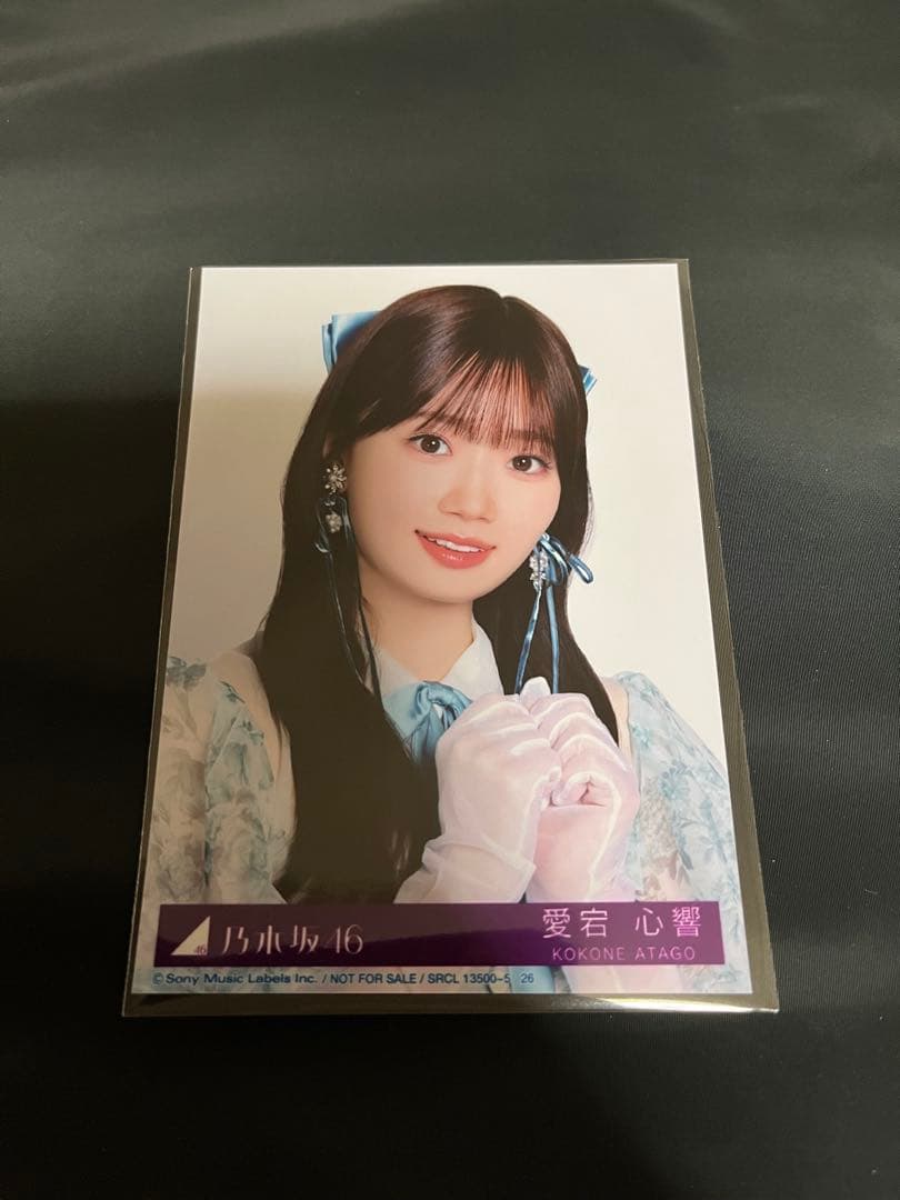 乃木坂46 愛宕心響 My respect 封入生写真