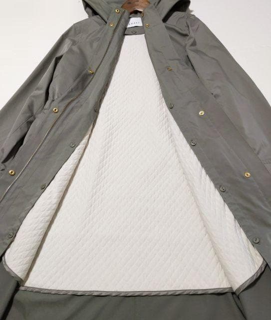 美品★ANAYI アナイ★ブライトツイルライナー付モッズコート