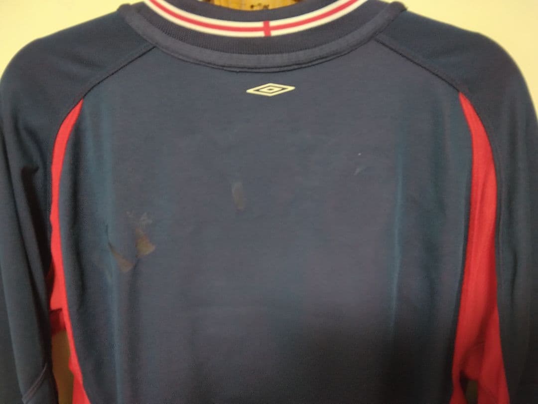 ウェア England Away 2004 #7 Beckham Longsleeve