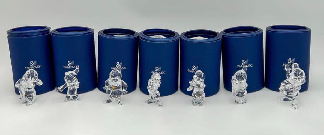 【超美品】SWAROVSKI スワロフスキー 七人のこびと 7体セット