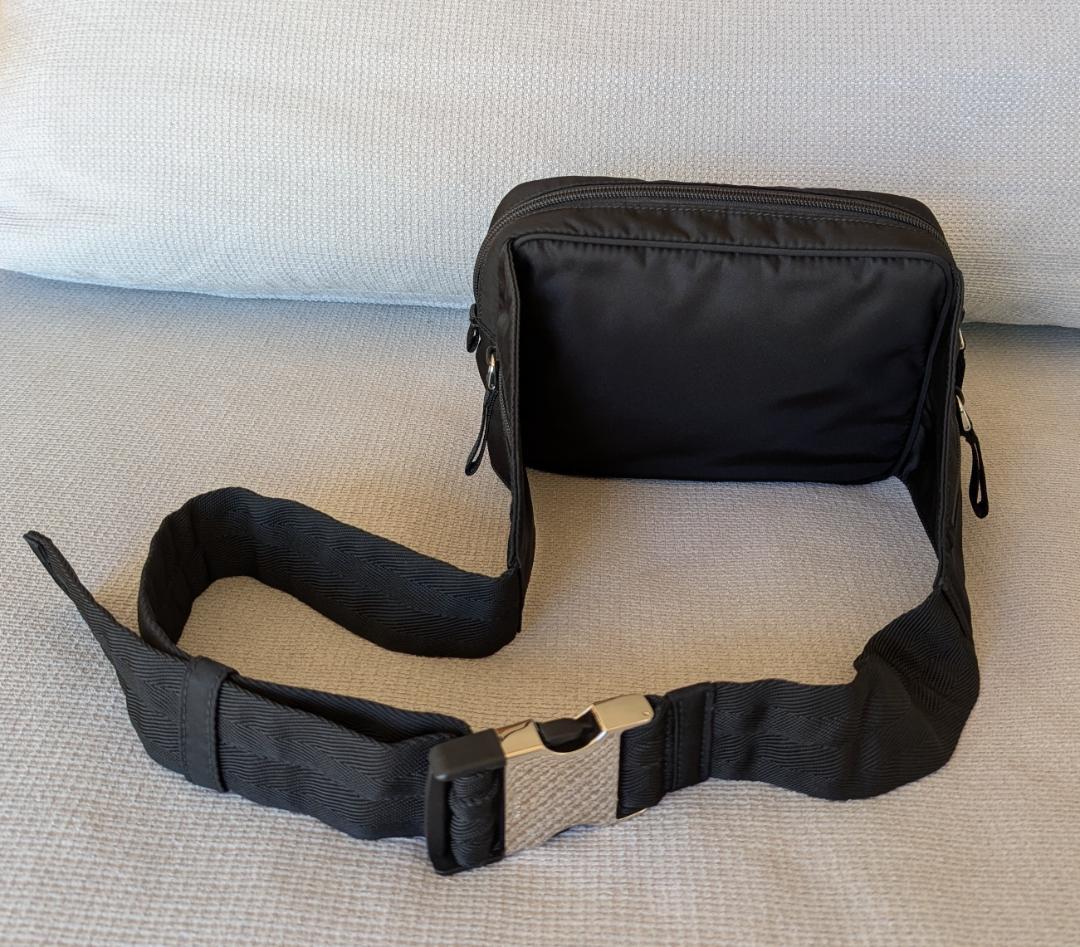 T*A様 PRADA ２VL001 プラダ ウエストポーチ ボディバッグ ブラッ