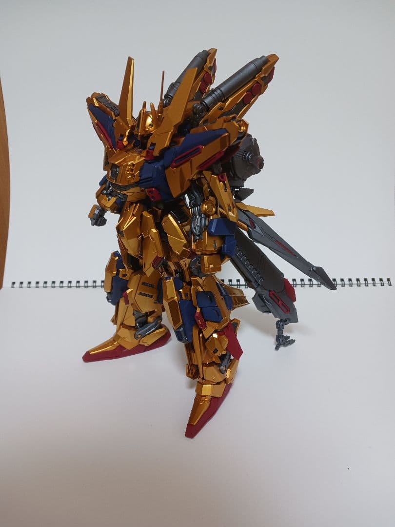 送料込み　神馬模型　1/100 黄金武士　塗装完成品タイプ2