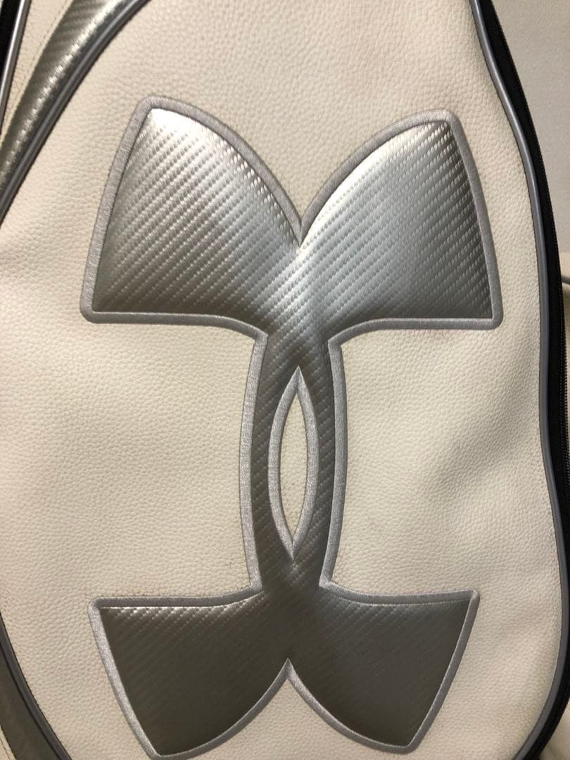【送料込み】廃盤希少品UNDER ARMOUR キャディバッグ ホワイト 9型