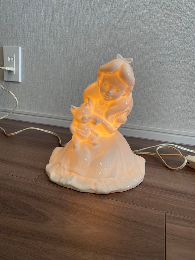 ヴィンテージ 不思議の国のアリス アリス&ダイナ ルームランプ