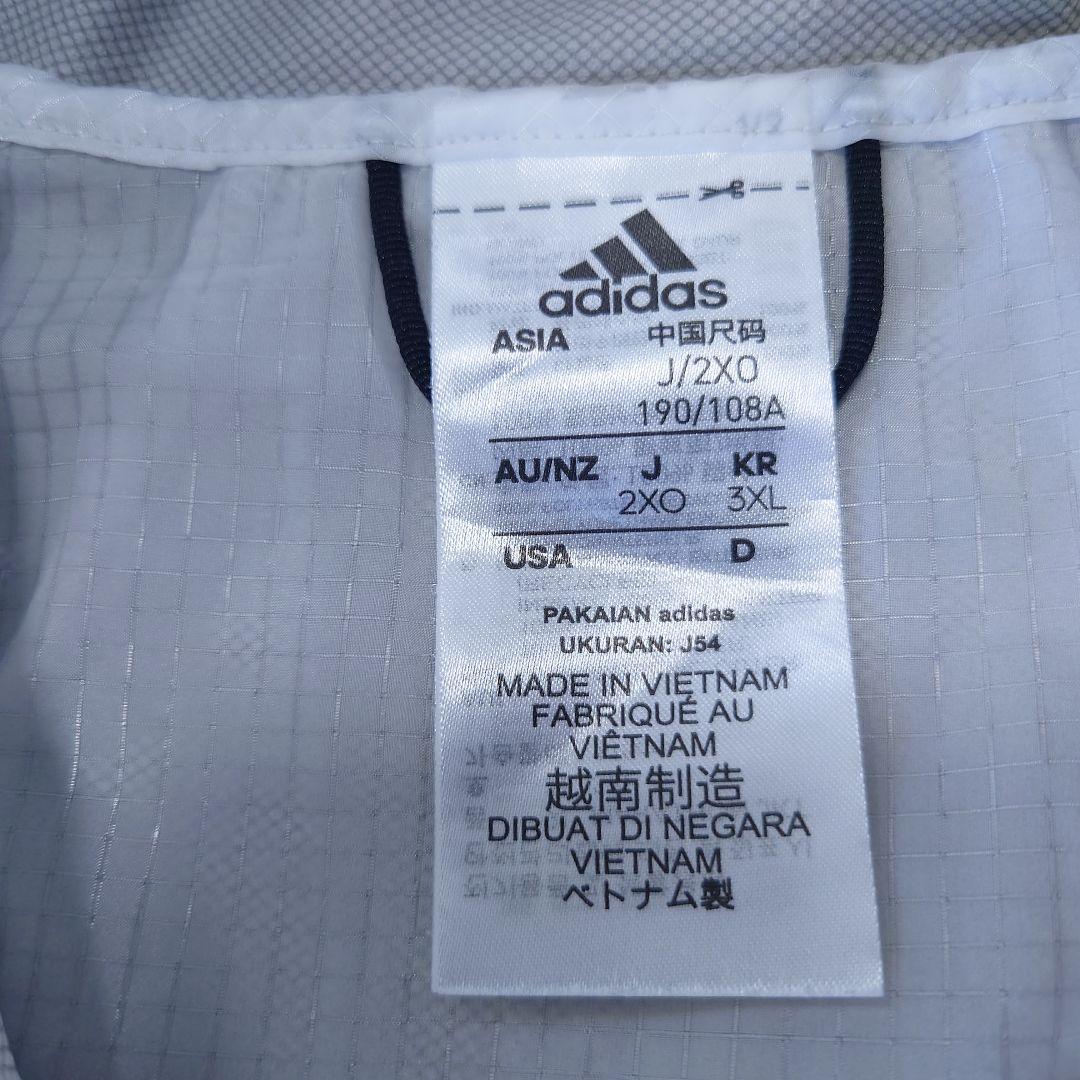 極美品 adidas ADIZERO 駅伝 超軽量ランニングジャケット グレー