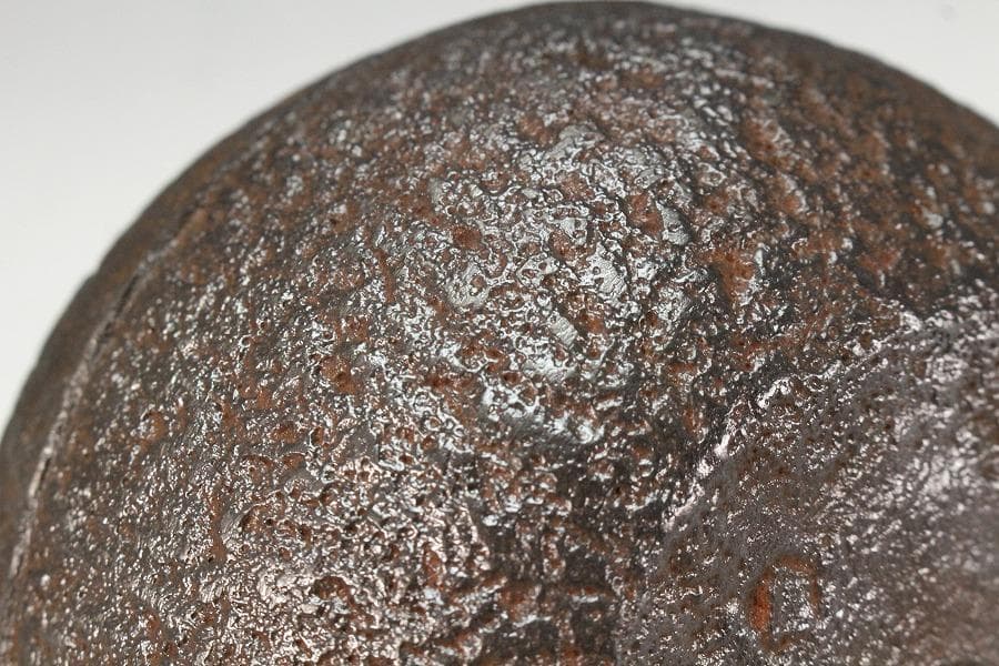 光玉堂造 銀摘 丸鉄瓶(K-XA825)