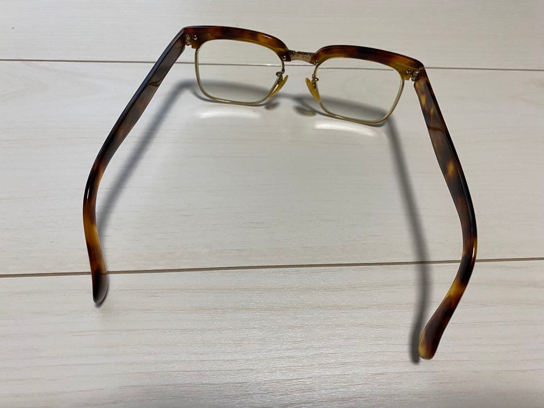80's べっ甲　メガネフレーム　本鼈甲　鼈甲　眼鏡