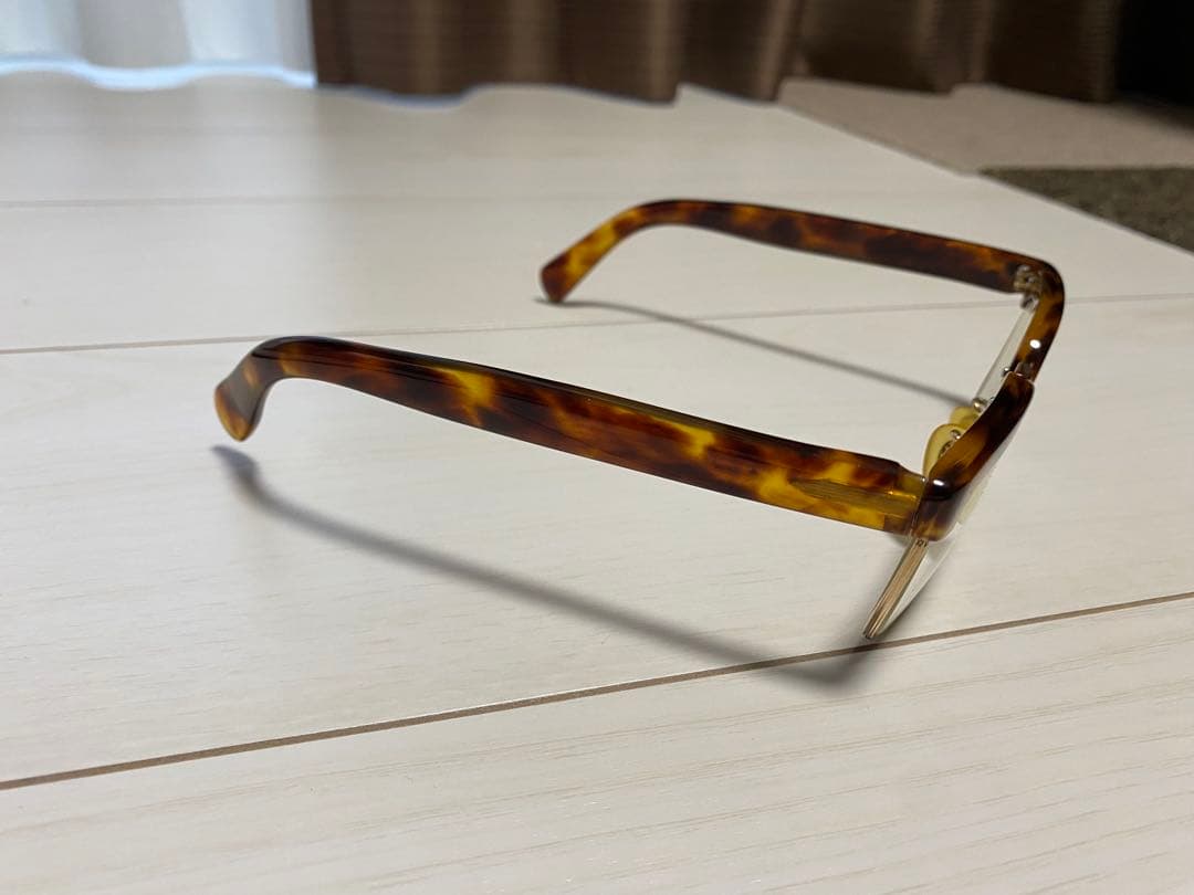 80's べっ甲　メガネフレーム　本鼈甲　鼈甲　眼鏡