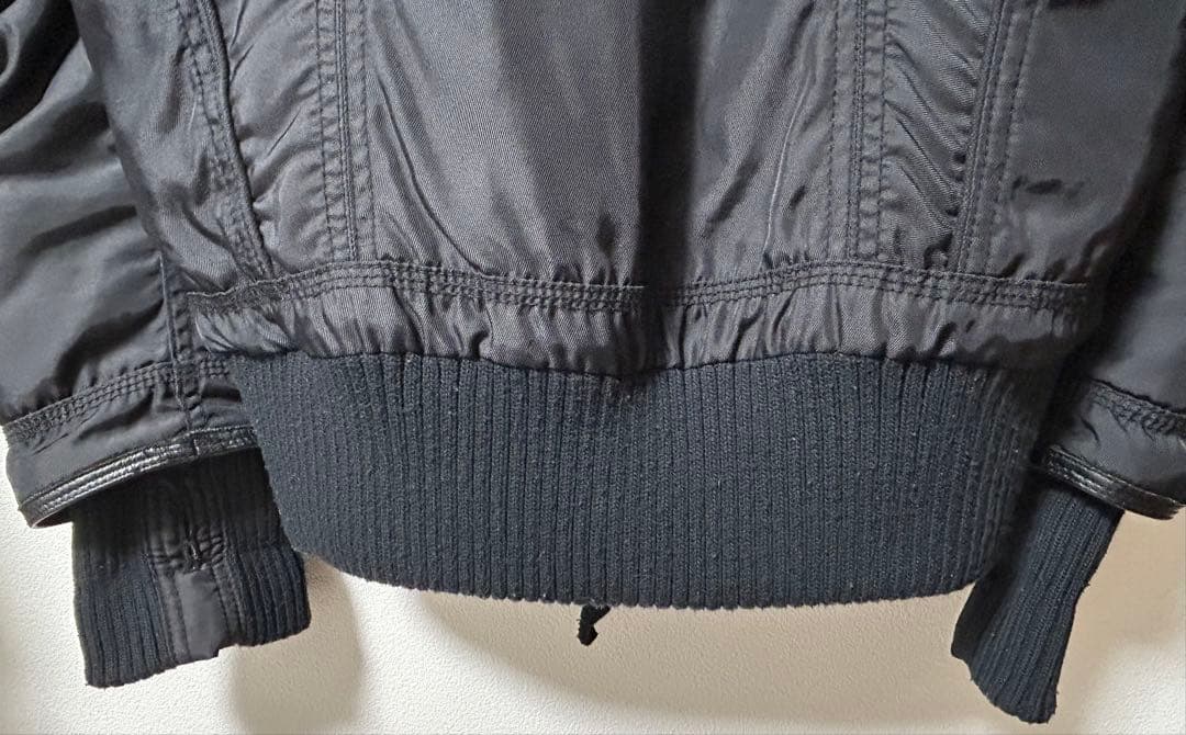 ゴア goa ブラック フード付き　コート　ジャケット