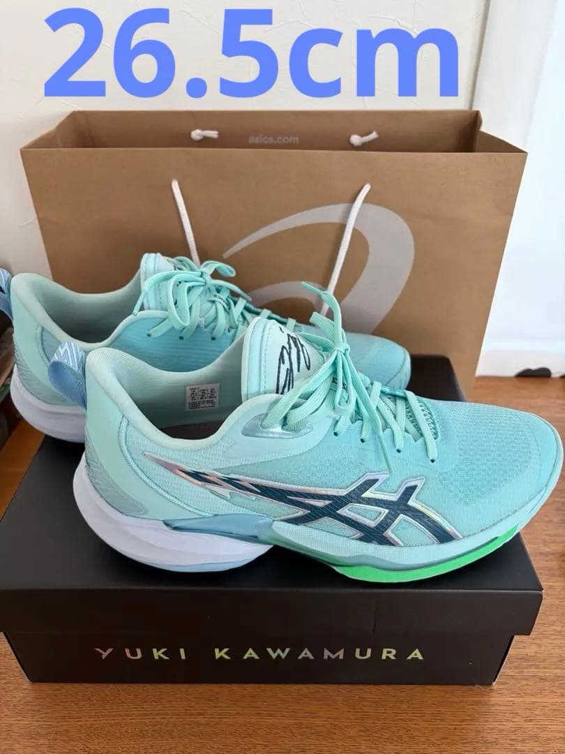 ASICS Yuki Kawamura シューズ ミントグリーン