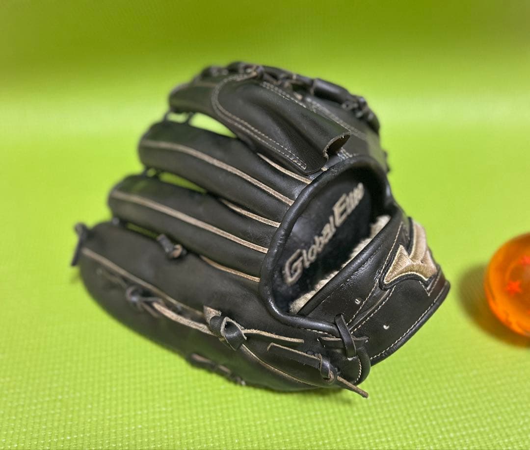 硬式　投手用　グローバルエリート　グローブ　グラブ　ミズノプロ　当たり革❗️