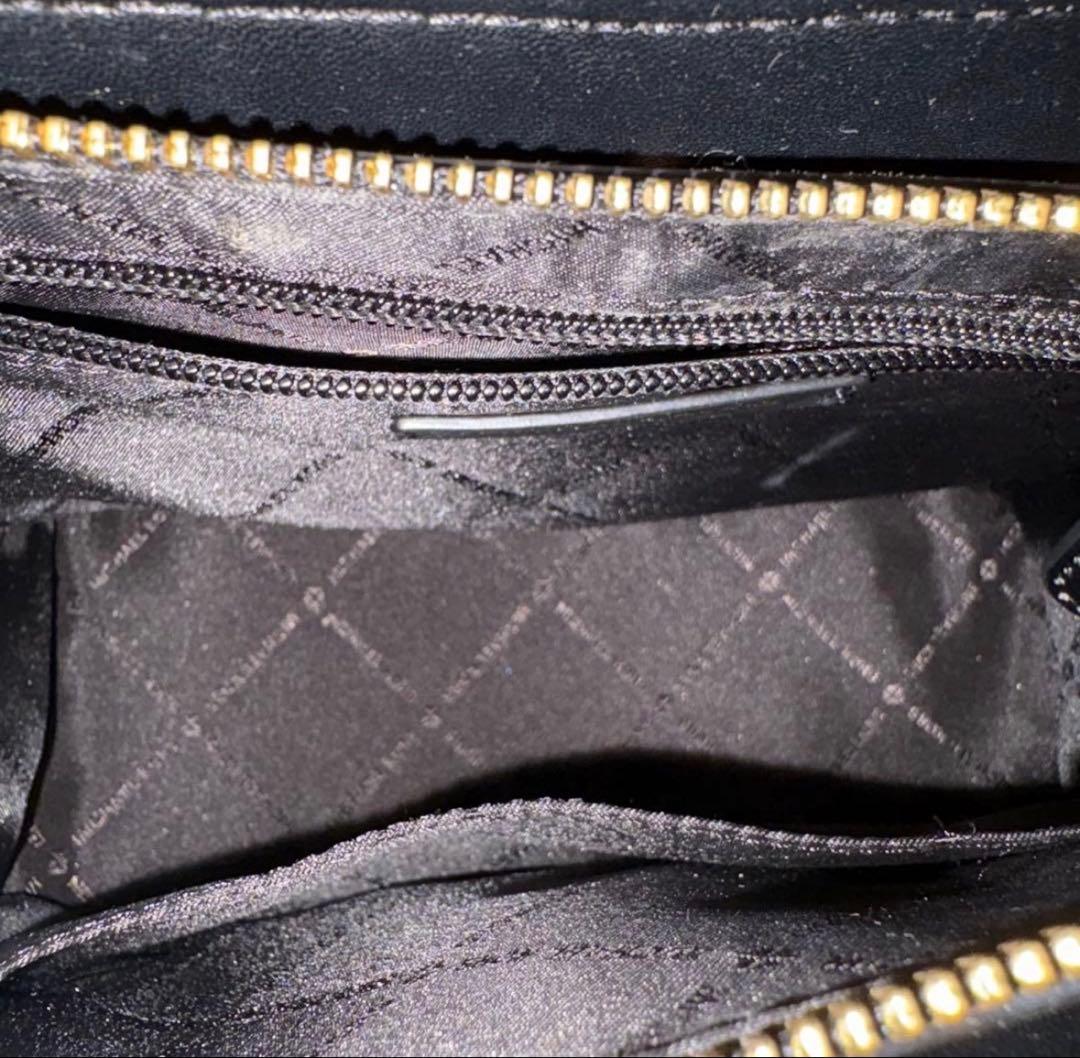 MICHAEL KORS 【マイケルコース】2way レザー　黒 ハンドバッグ