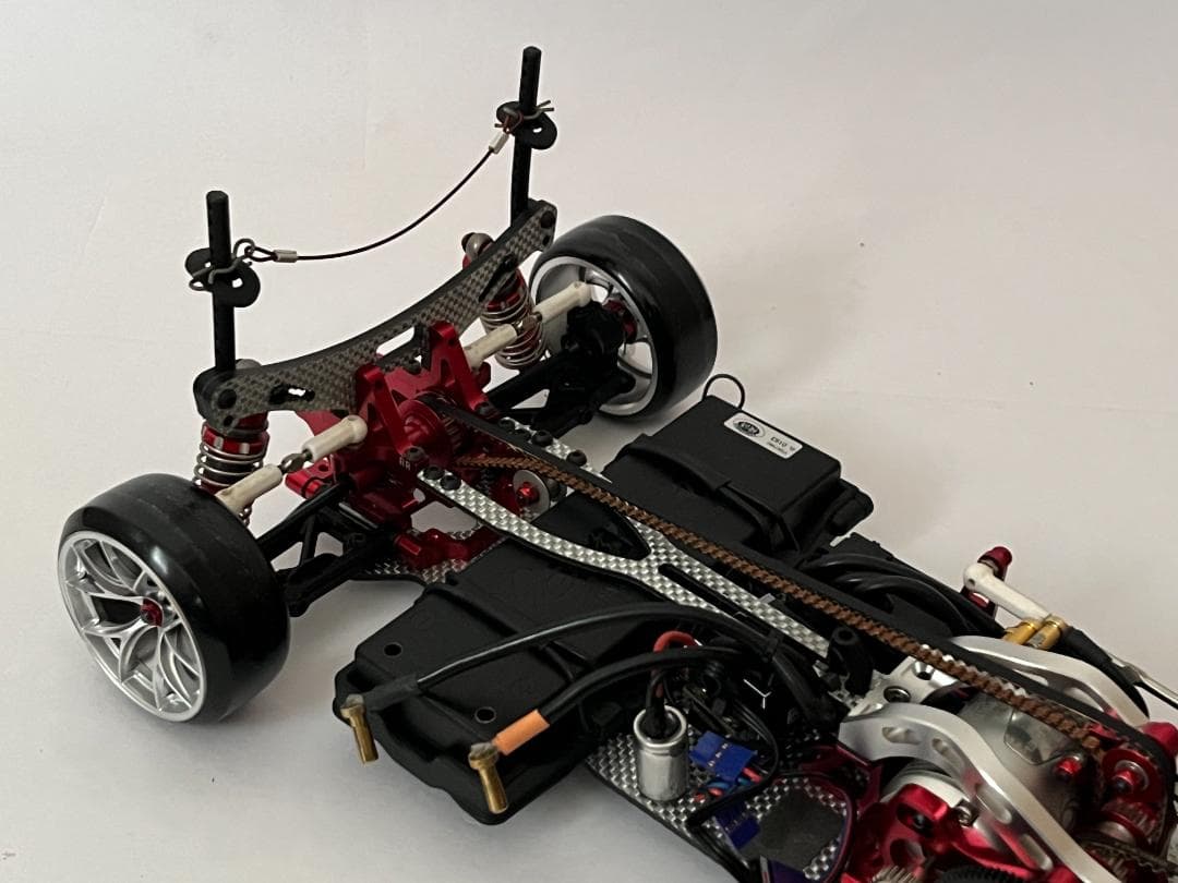 ヨコモ 1/10 ドリパケ DRB SSG レッド 一部メカ付 受信機無 完成品