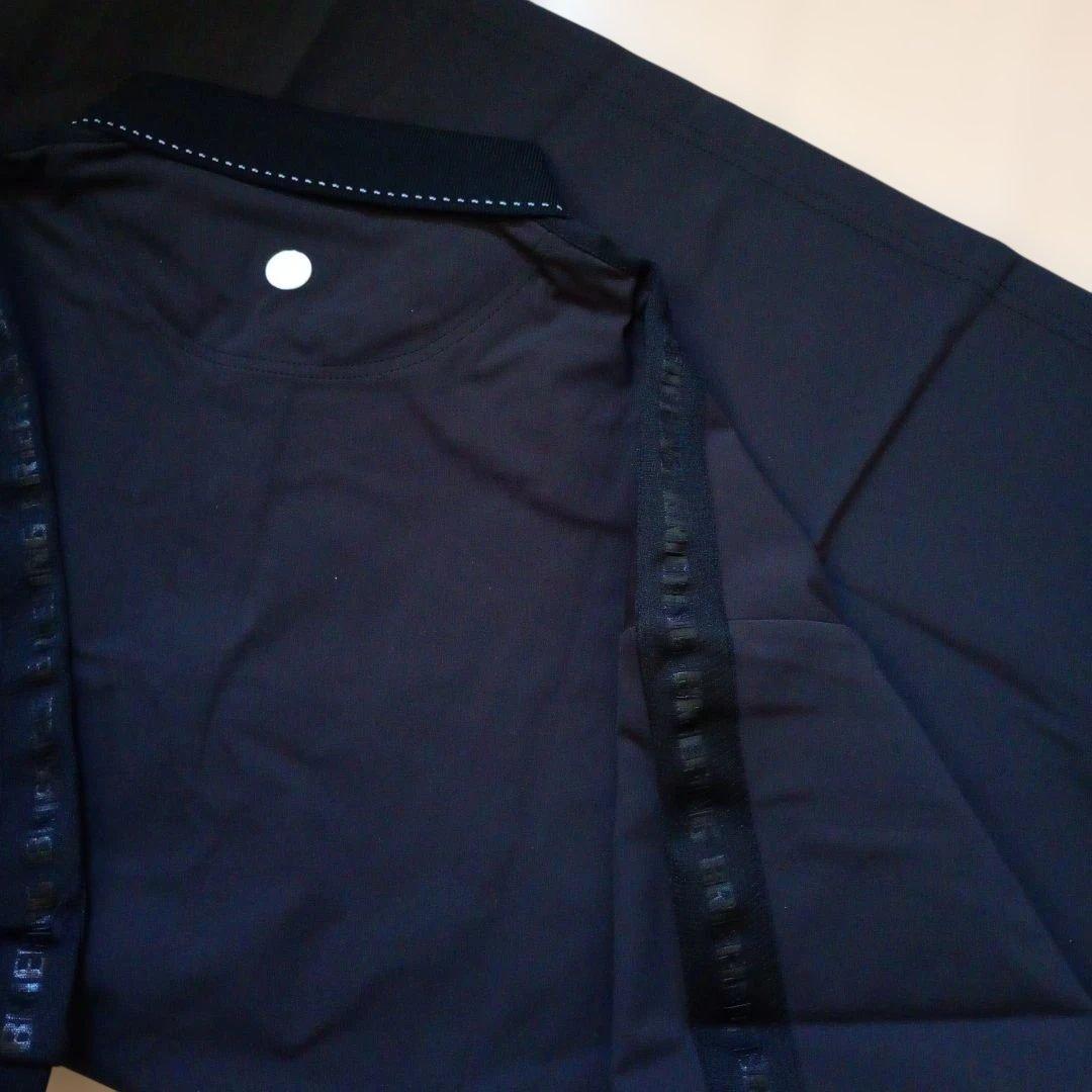 新品！ブリーフィングサイドラインロゴBRIEFING ブラック ポロシャツ