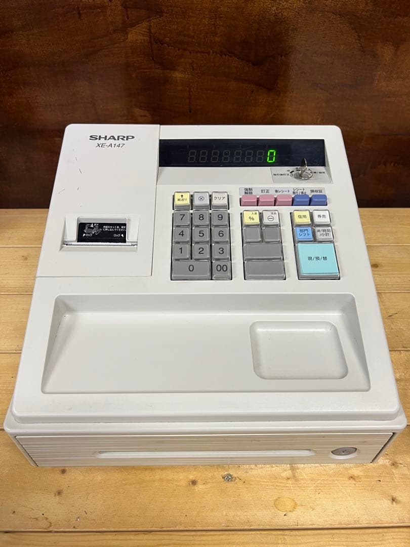 SHARP シャープ 電子レジスタ XE-A147 ホワイト