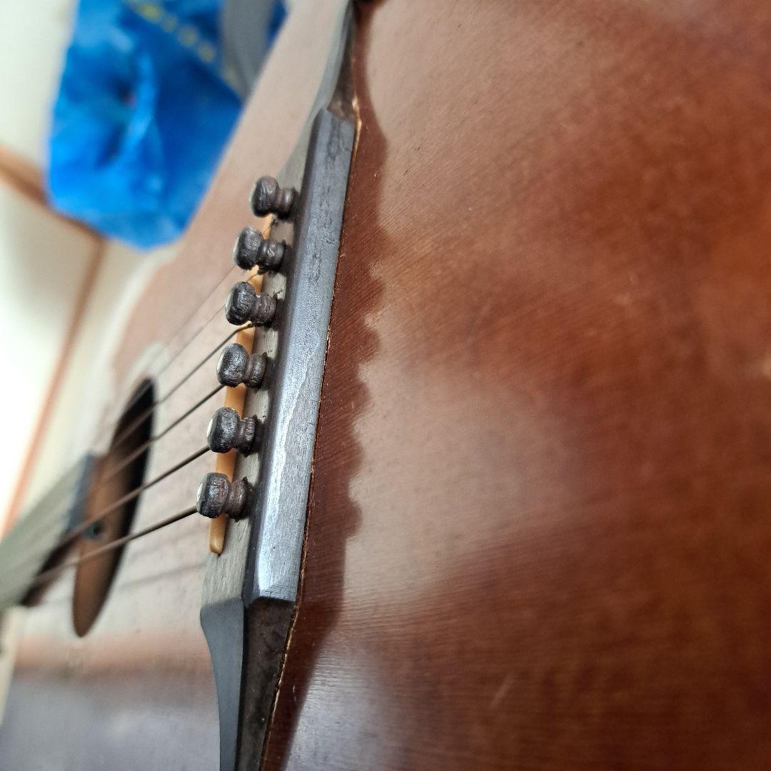 K.yairi FK-1初期ヘッド花彫刻　ヴィンテージアコースティックギター