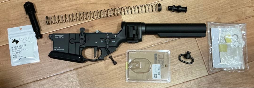 東京マルイmtr16 ロア レシーバー カスタム　ガスガン