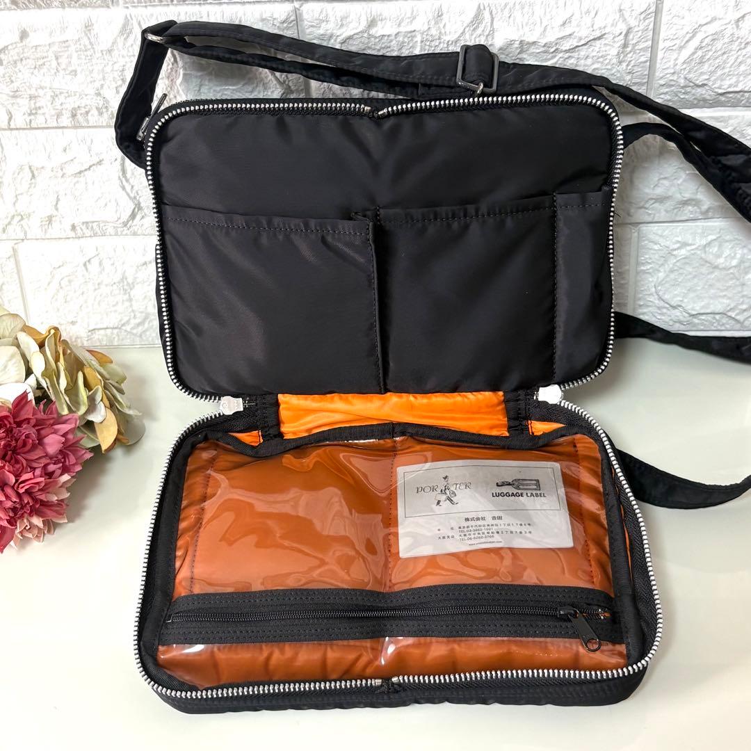 【美品】PORTER タンカー ショルダーバッグ S ブラック 廃盤モデル