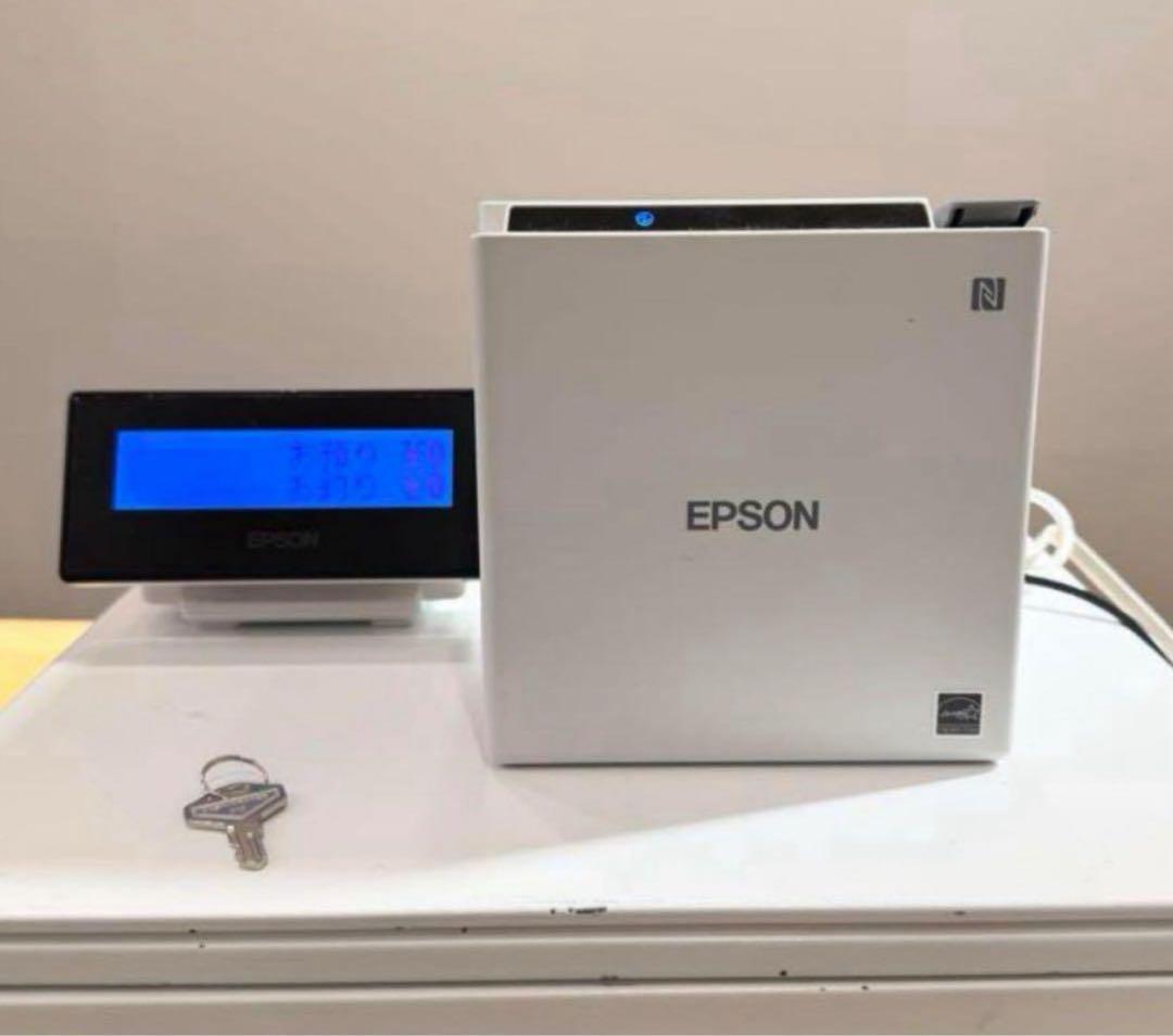 スマレジ動作確認済み　EPSON エプソン TM-M30 レジプリンターセット