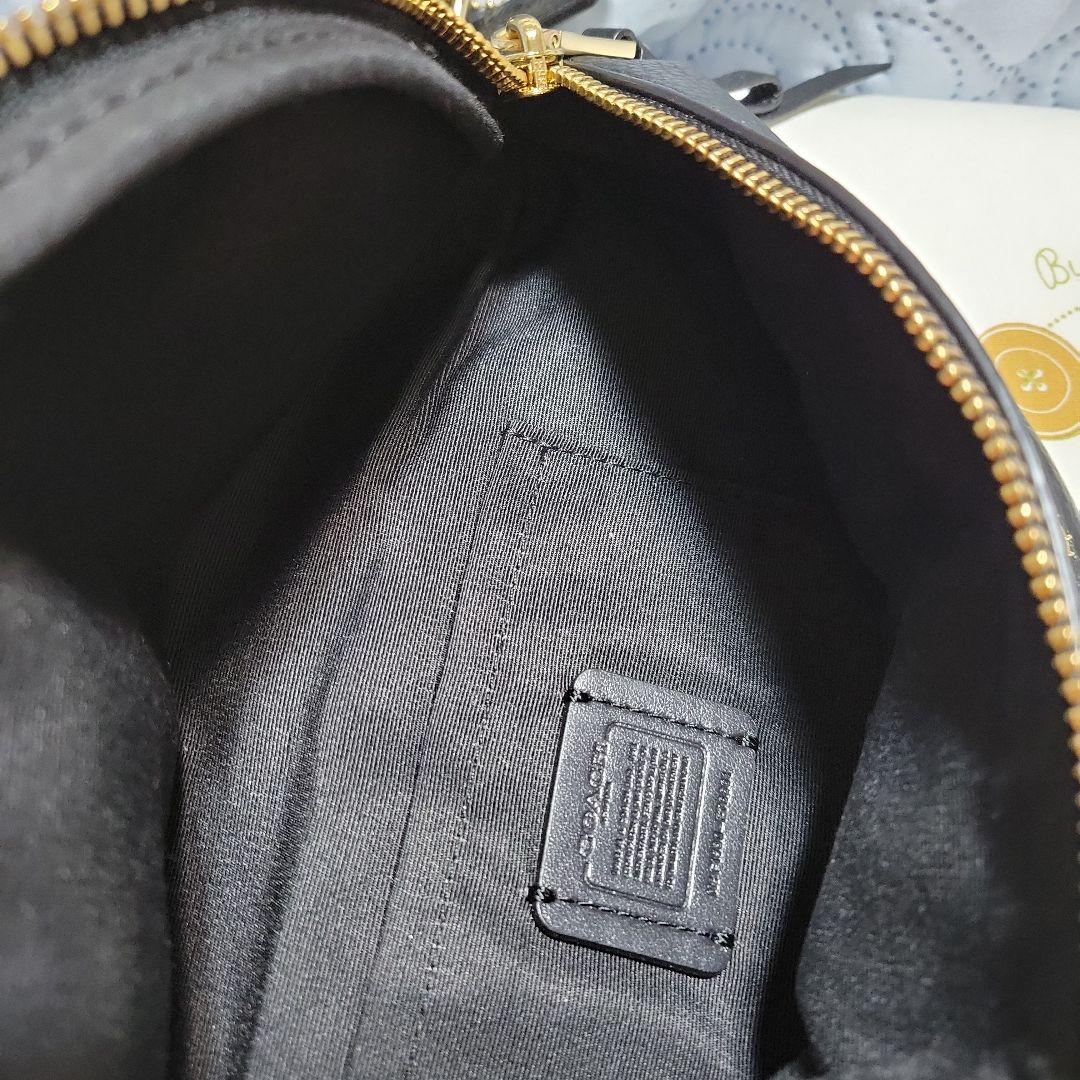 COACH　皮革ウエストポーチ、ボディバック刺繍デザイン【極美品】