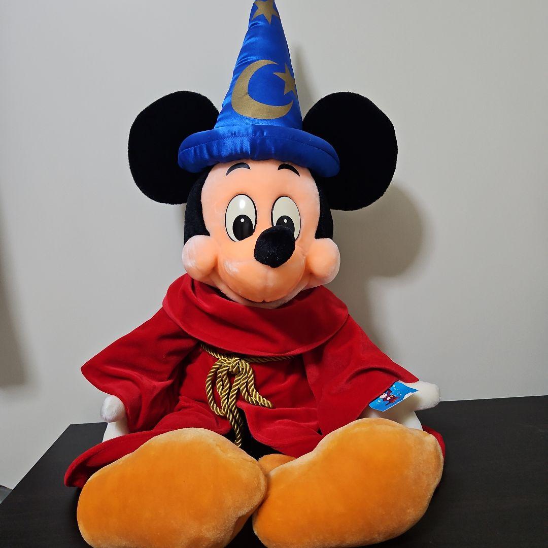 レトロ ミッキーぬいぐるみ (大)