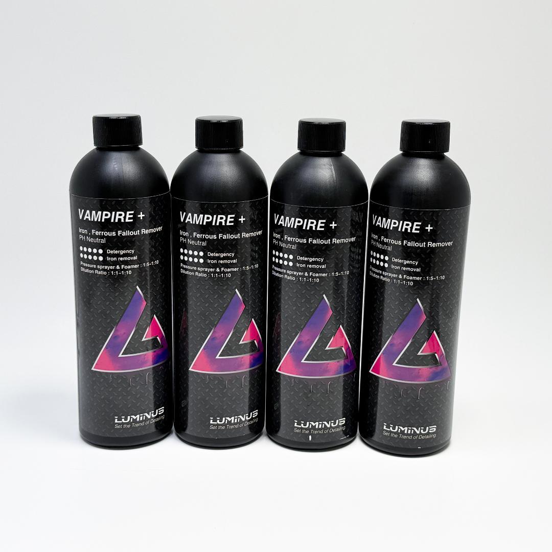 LUMINUS VAMPIRE+ 鉄粉除去剤 4本セット