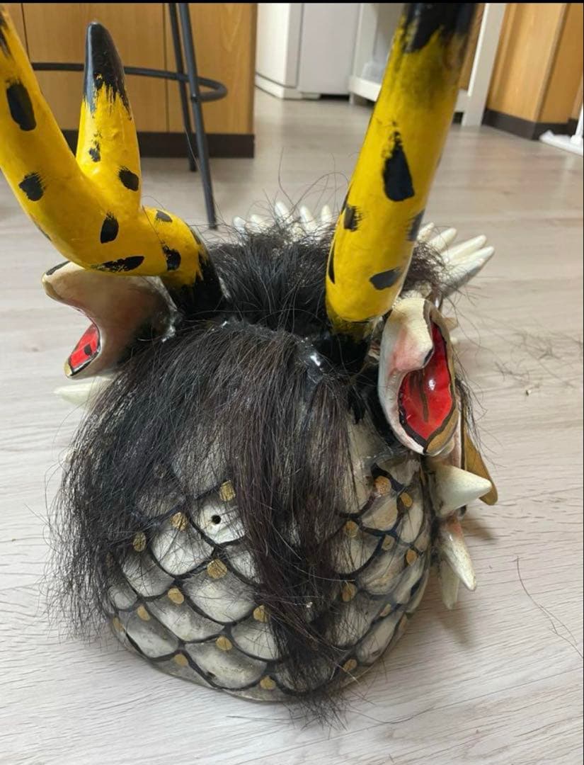 ね*ン様 神楽　大蛇　お面　石見神楽