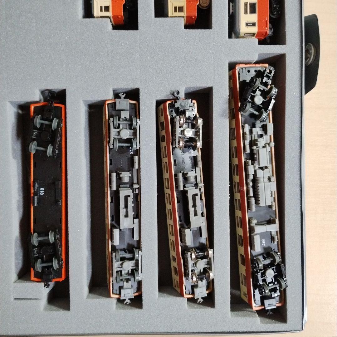 054 Nゲージ鉄道模型 7両セット オレンジクリーム